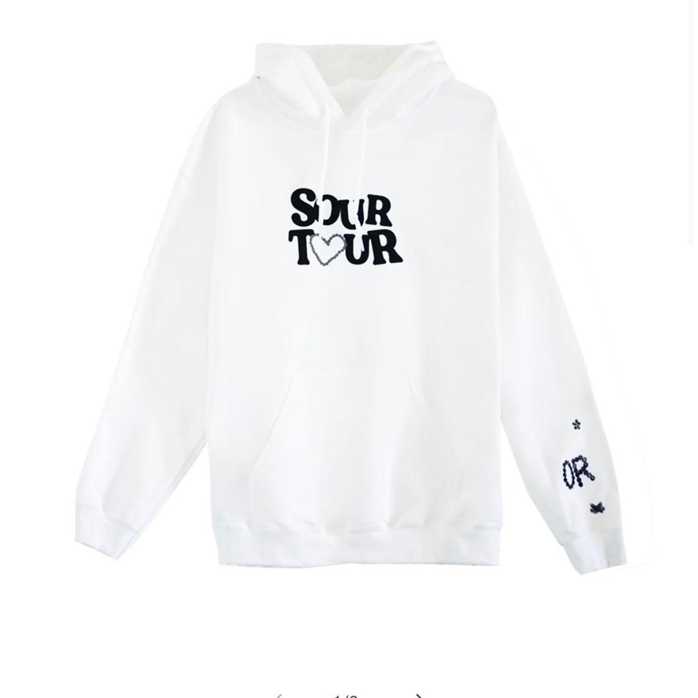 Olivia Rodrigo Sour Tour Hoodie Size L bought in Milwaukee at  Tour